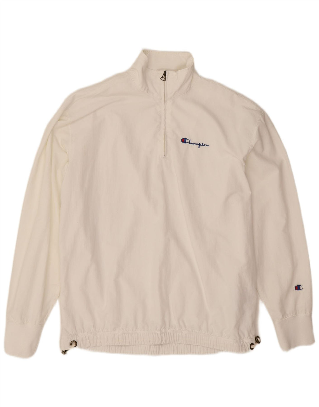 Ανδρική φόρμα πουλόβερ Champion Top Jacket Small White Polyamide