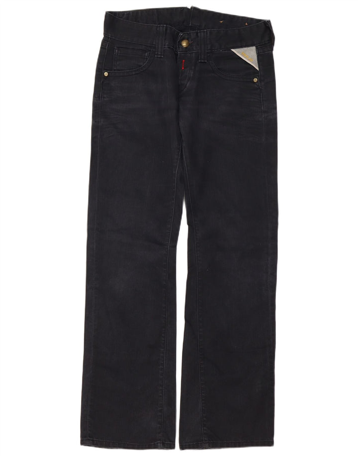 Replay Γυναικείο Bootcut Jeans W30 L32 Μαύρο βαμβακερό