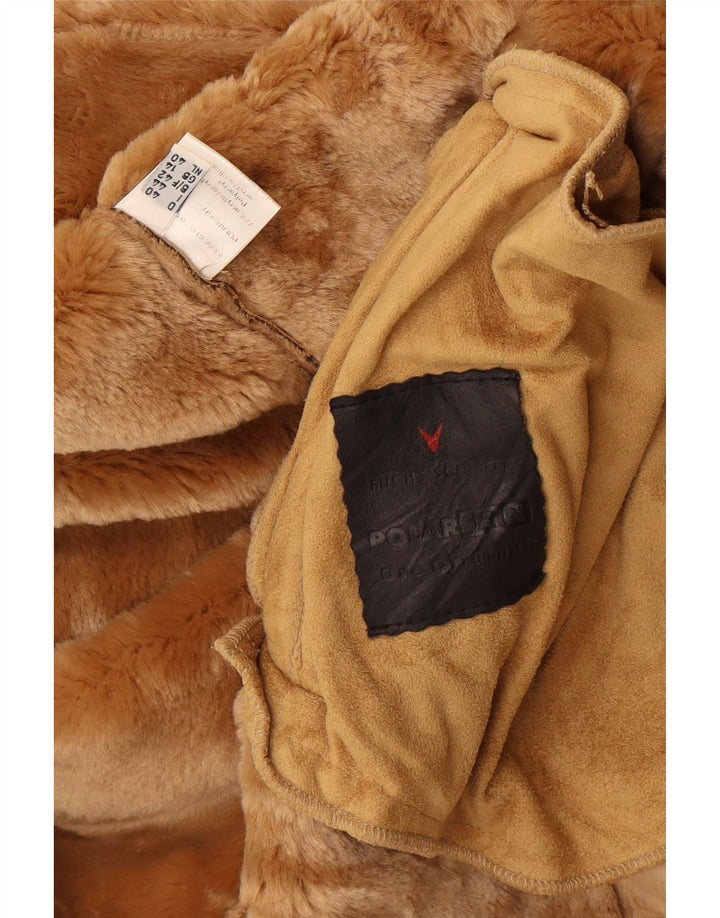 FUCHS & SCHMITT Γυναικείο μπουφάν Sherpa UK 14 μεσαίο μπεζ πολικό δέρμα
