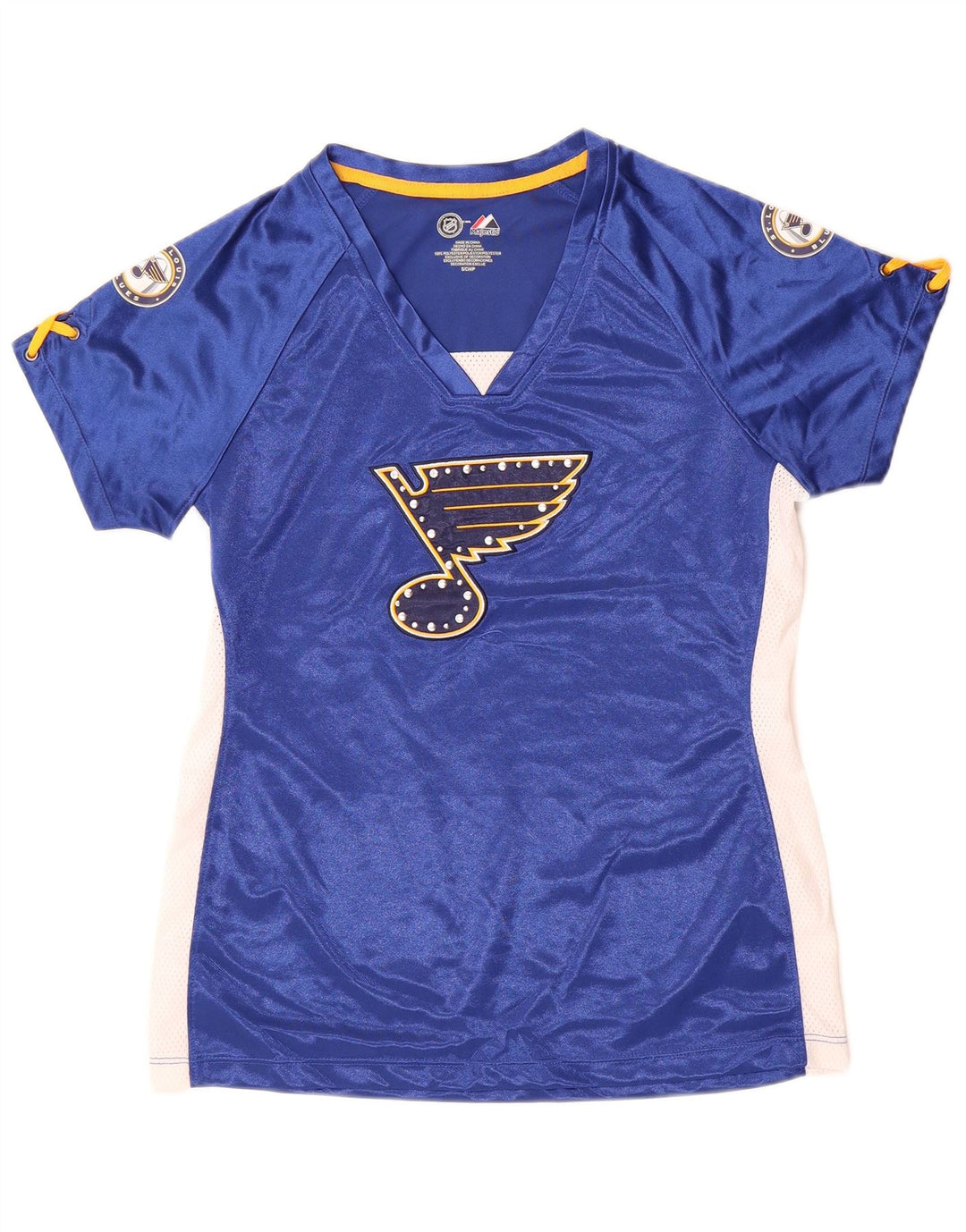 MAJESTIC Γυναικείο γραφικό μπλουζάκι St. Louis Blues Top 10 Small Blue