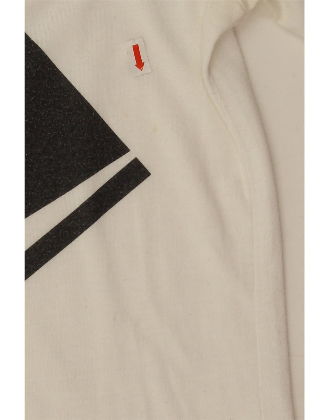 Γυναικείο γραφικό μπλουζάκι Nike τοπ UK 6 XS από λευκό πολυεστέρα