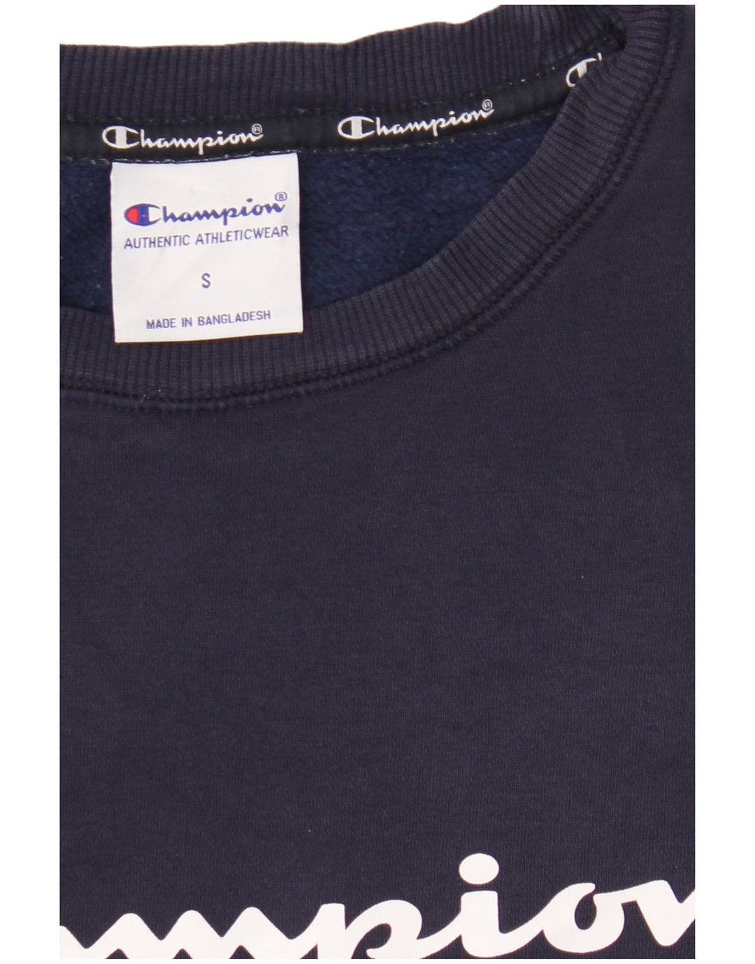 Ανδρικό γραφικό φούτερ Champion Jumper Small Navy Blue Cotton