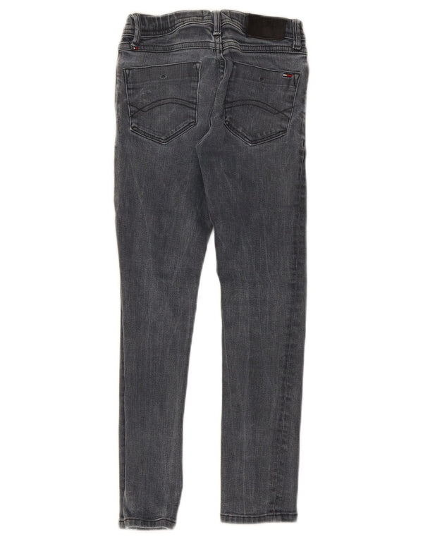 TOMMY HILFIGER Κορίτσια Skinny Jeans 7-8 ετών W20 L22 Γκρι βαμβακερό