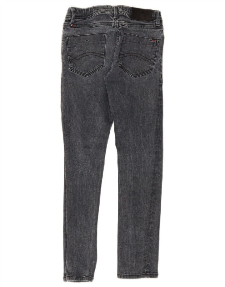 TOMMY HILFIGER Κορίτσια Skinny Jeans 7-8 ετών W20 L22 Γκρι βαμβακερό