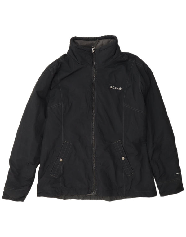 Columbia Γυναικείο μπουφάν Omni-Shield Windbreaker UK 18 XL μαύρο νάιλον