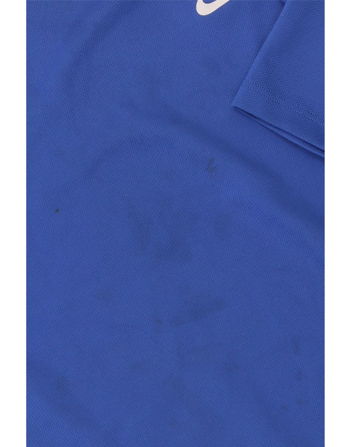 Μπλουζάκι Nike Boys Dri Fit T-shirt 10-11 ετών μεσαίο μπλε πολυεστέρας