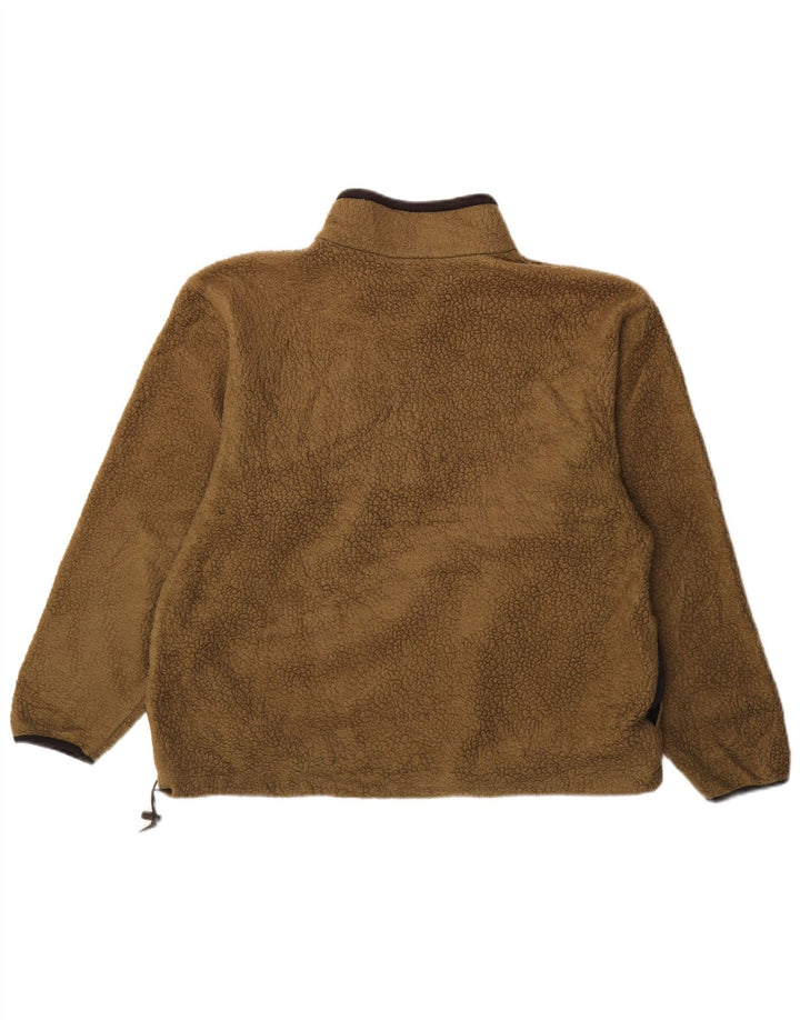 L.L.Bean Ανδρικό φερμουάρ Fleece Jumper Μεγάλο Χακί