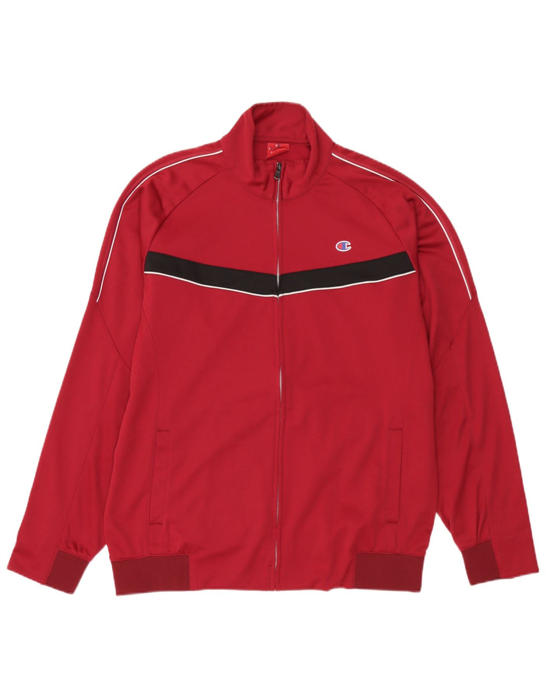 Ανδρική φόρμα Champion Top Jacket 2XL Red Colourblock Polyester