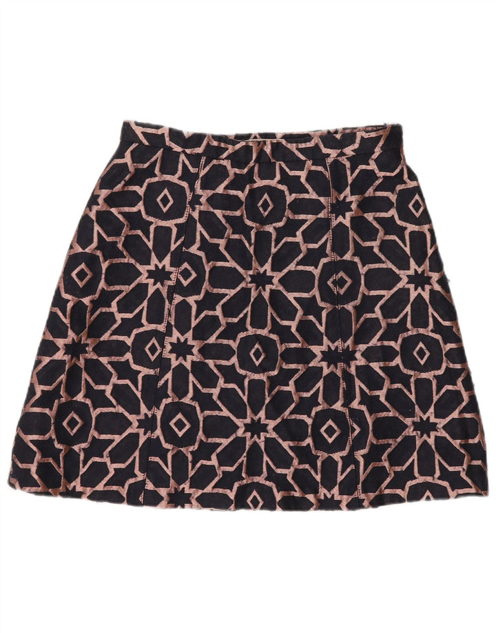 Max&Co. Γυναικεία Μίνι Φούστα UK 6 XS W26 Navy Blue Geometric Polyester
