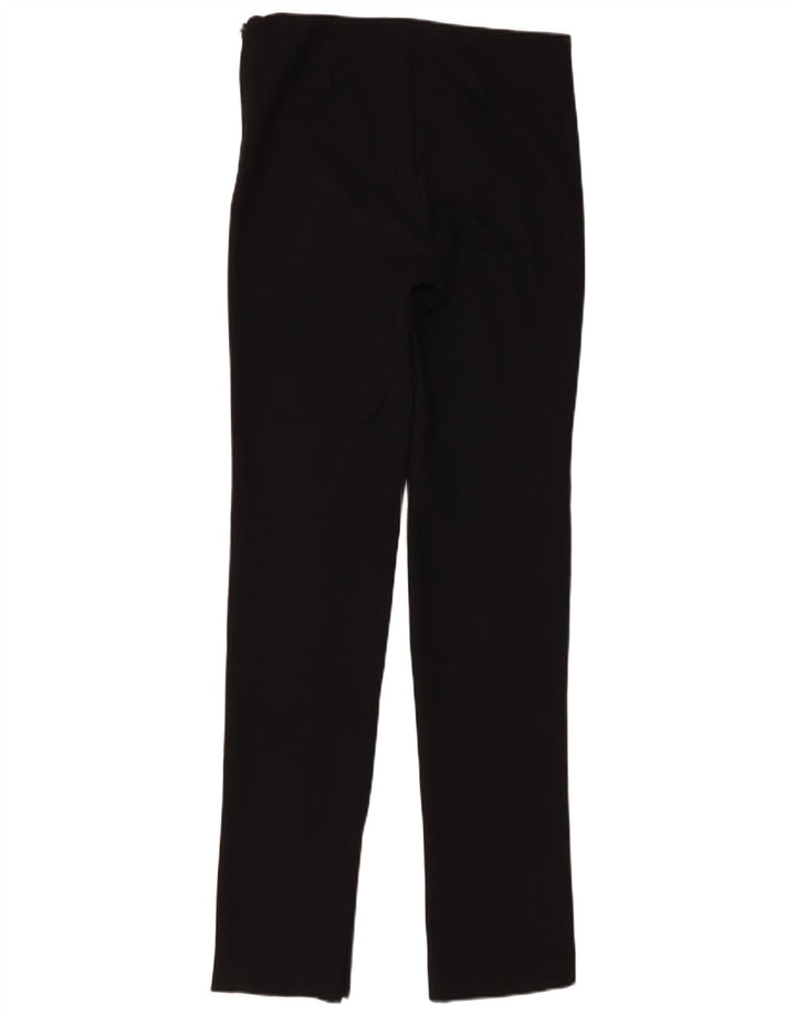 Zara Γυναικείο Slim Casual Παντελόνι Μικρό W26 L33 Μαύρο