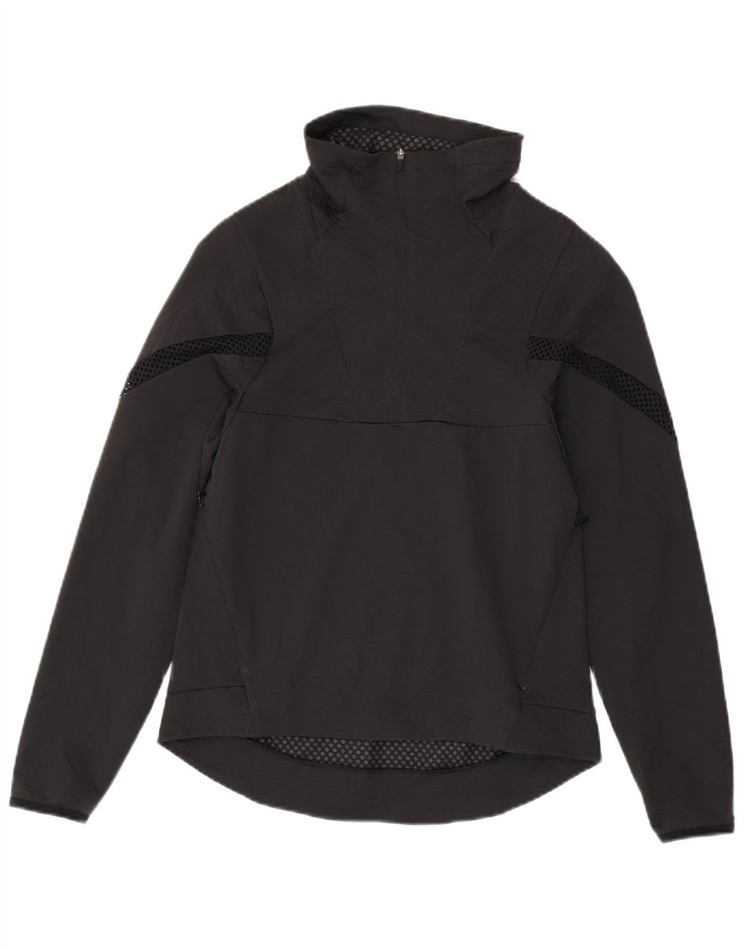 Ανδρική φόρμα πουλόβερ με φερμουάρ Nike Dri Fit Top Small Black Polyester