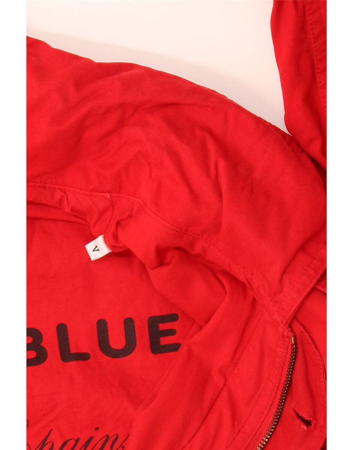 Vintage Ανδρικό κουκούλα Utility Jacket UK 42 XL Κόκκινο