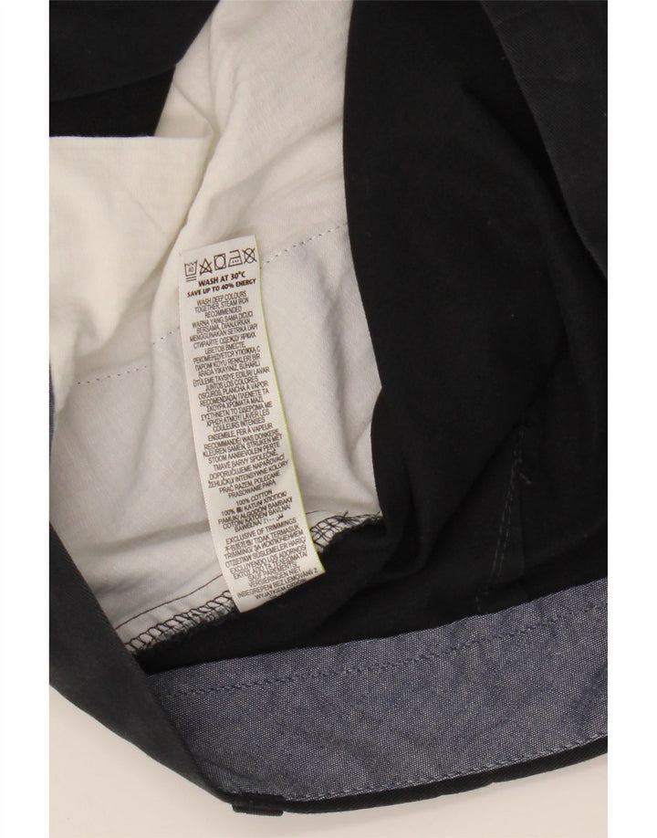 Ανδρικό σορτς Chino Marks & Spencer W36 Large Navy Blue από βαμβάκι