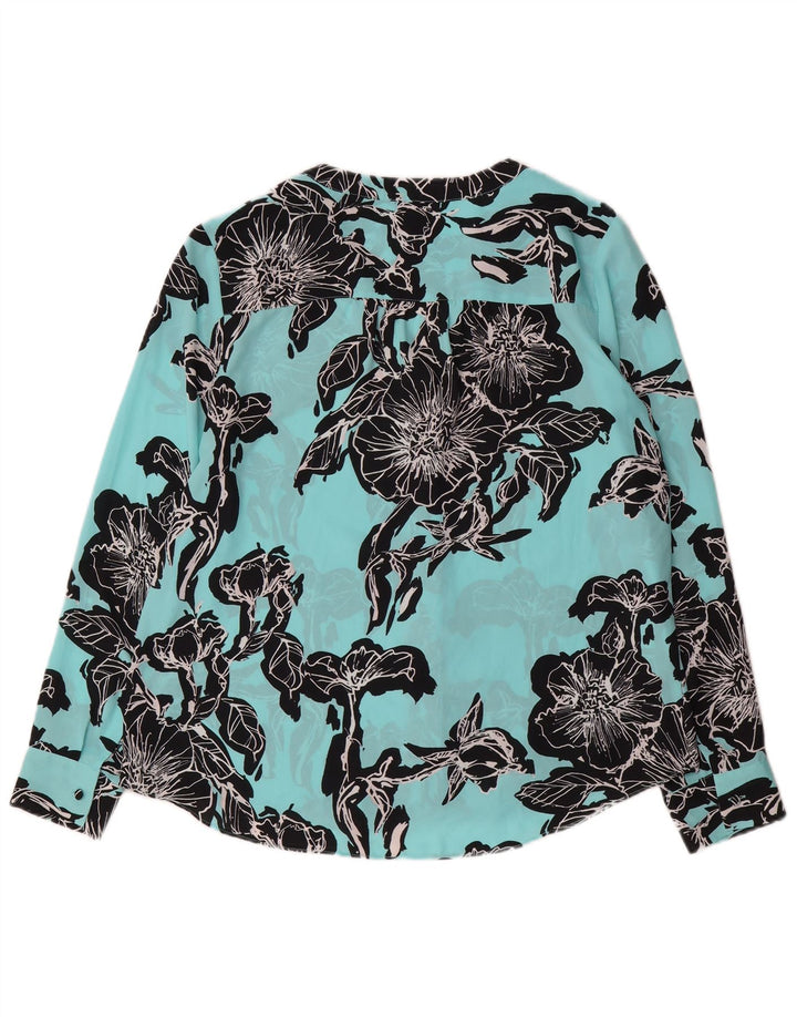 Γυναικεία μπλούζα Calvin Klein UK 14 Medium Blue Floral