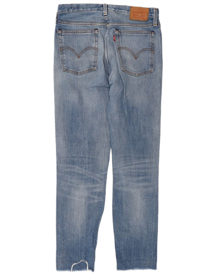 Γυναικείο Slim Jeans Levi's W27 L26 Blue Cotton