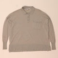 ZARA Womens Oversized Polo Neck Jumper Sweater UK 14 Medium Grey Vintage Zara and Second-Hand Zara from Messina Hembry 