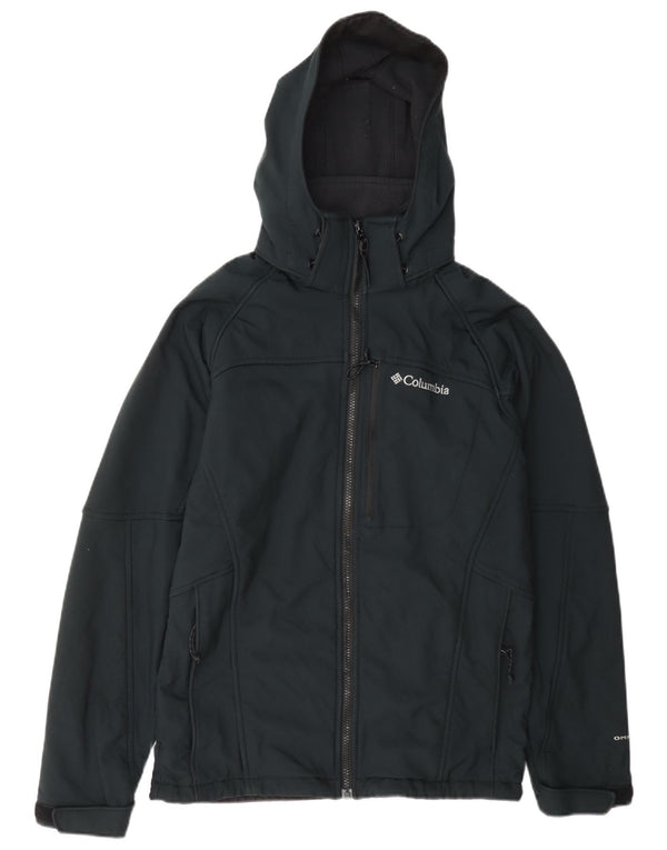 Ανδρικό τζάκετ Columbia Omni-Shield Hooded Windbreaker UK 36 Small Navy Blue