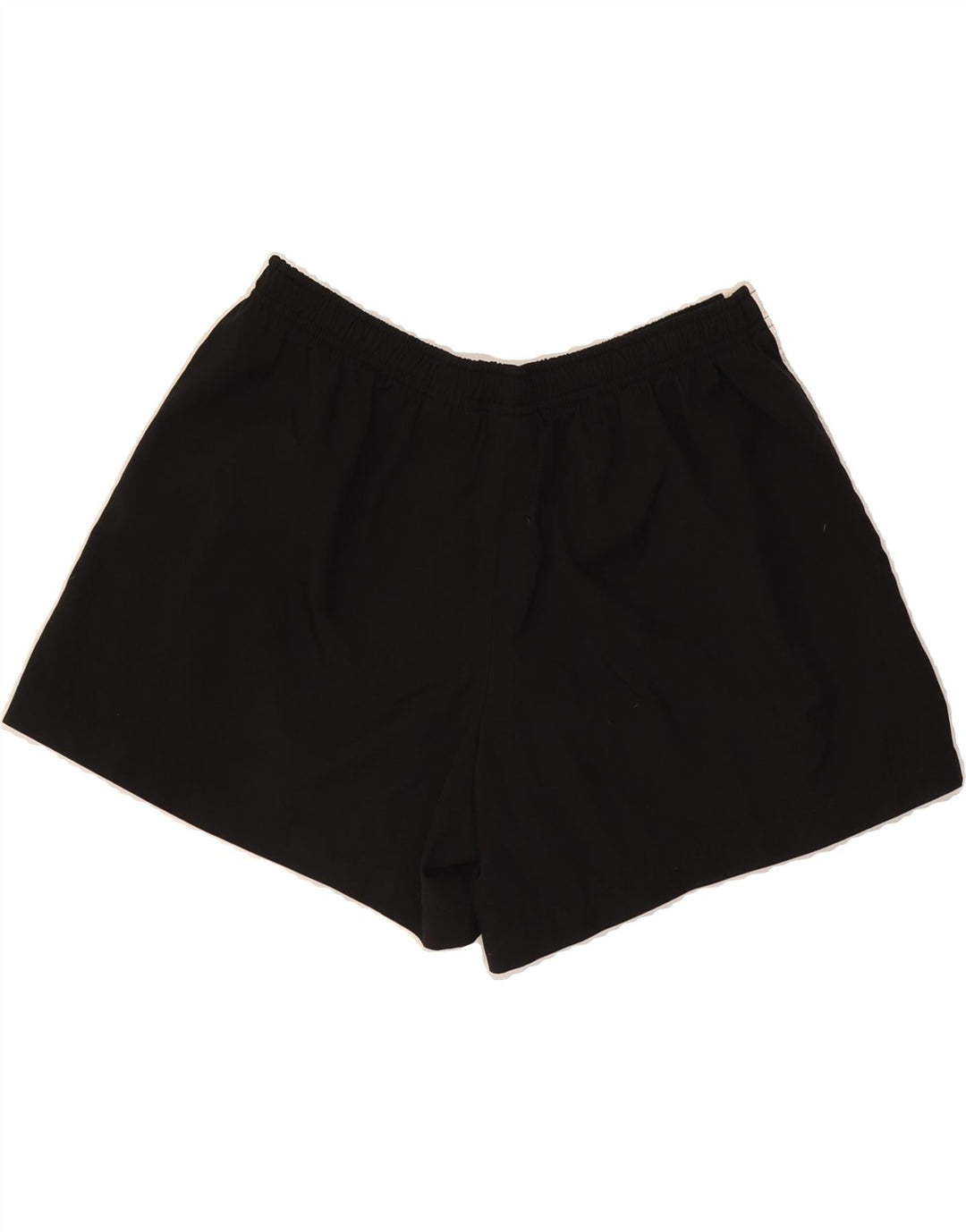 NIKE Womens Sport Shorts US 12/14 Large Black Colourblock Polyester Vintage Nike and Second-Hand Nike from Messina Hembry 
