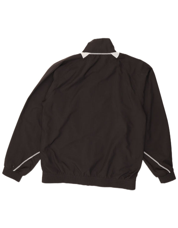 Puma Mens Tracksuit Top Jacket Medium Black Colourblock Polyester