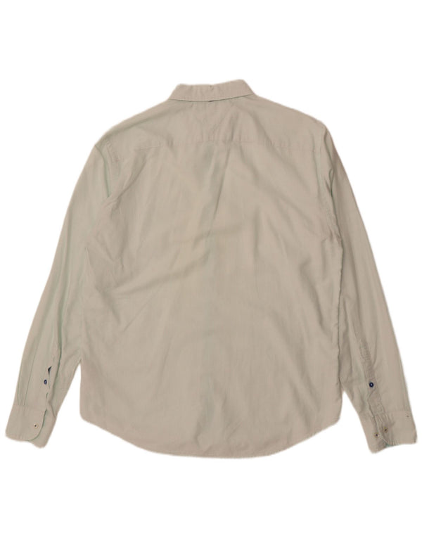 Tommy Hilfiger Ανδρικό πουκάμισο New York Fit Large Green Ripe Βαμβακερό