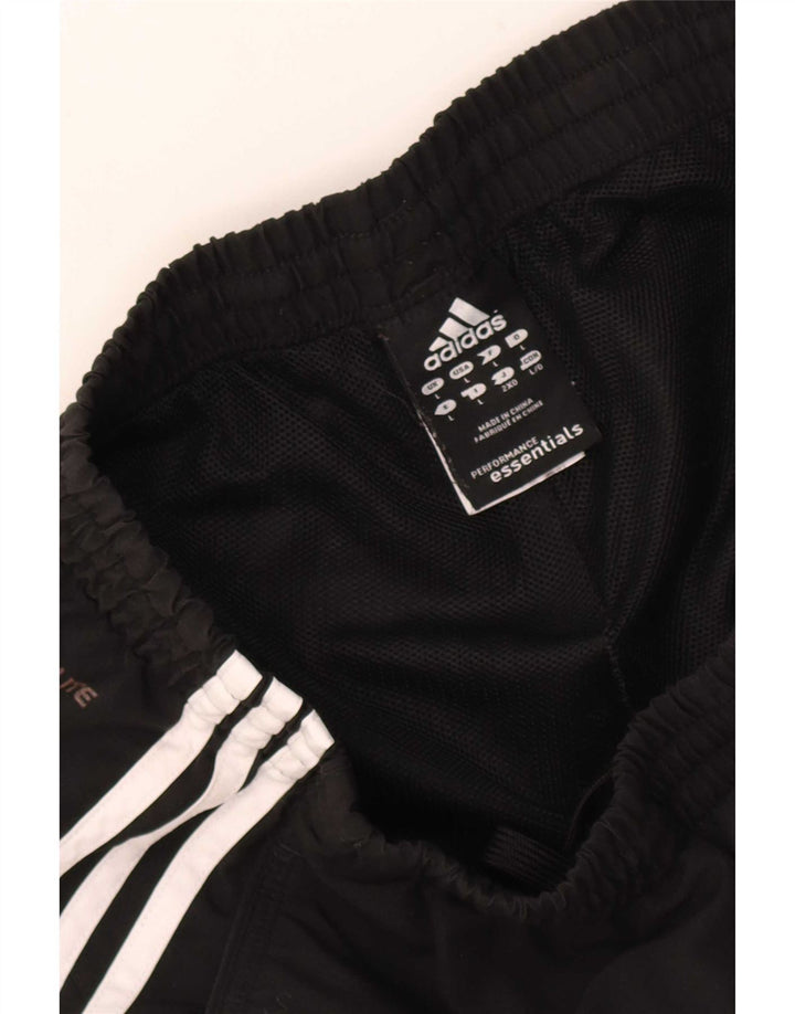 Ανδρικό σορτς Adidas Climalite Sport μεγάλο μαύρο πολυεστέρα