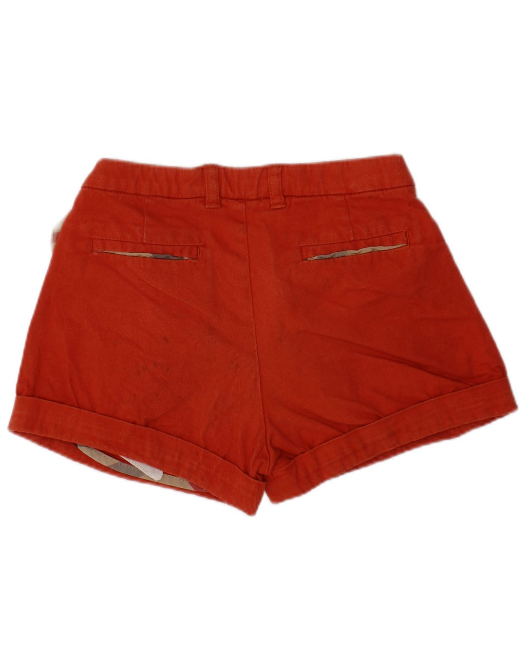 Burberry Girls Chino Shorts 5-6 ετών W22 Red Cotton Classic