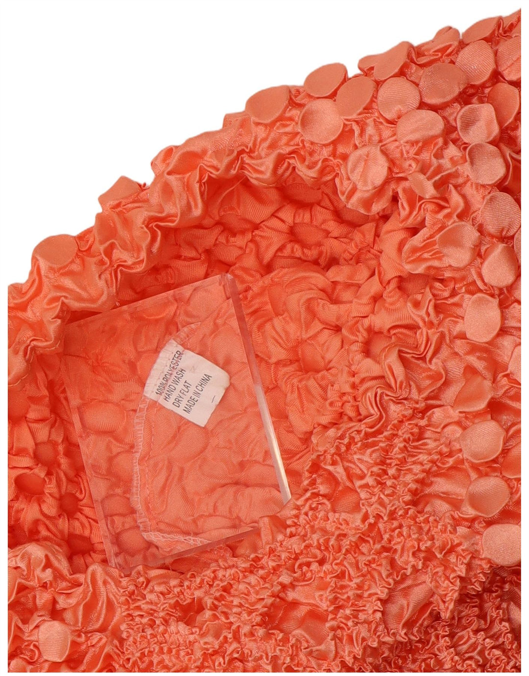 Vintage γυναικεία μπλούζα με μανίκια 3/4 τοπ 10 μικρού κόκκινου πολυεστέρα