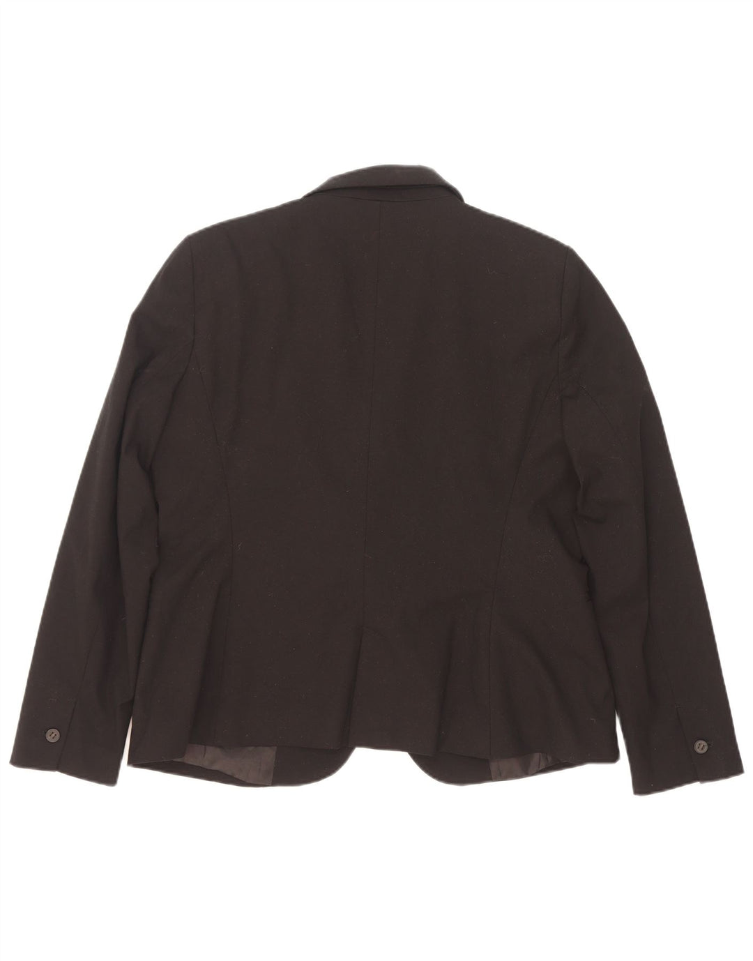 Zara Γυναικείο Μπουφάν σακάκι με 1 κουμπί EU 44 XL Μαύρο πολυεστέρα