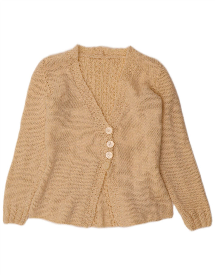 Vintage Γυναικεία Ζακέτα UK 12 Medium Beige