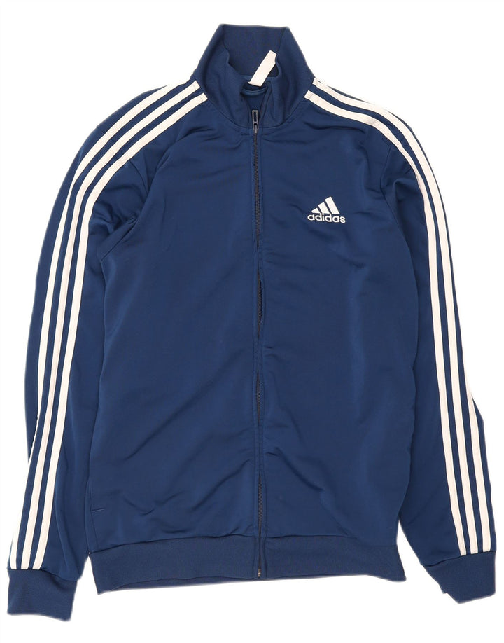 Ανδρική φόρμα Adidas Top Jacket UK 38/40 Medium Navy Blue Polyester