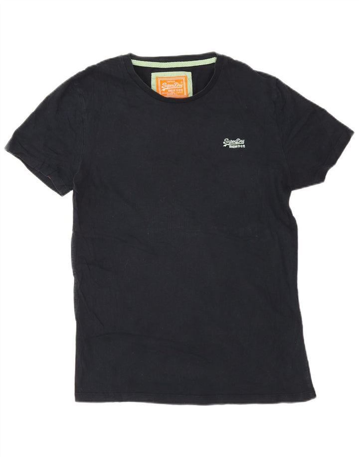 Ανδρικό T-Shirt Superdry Τοπ μεσαίου μπλε βαμβακερό