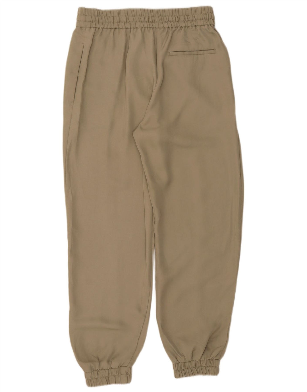 Zara Γυναικείο Joggers Casual Παντελόνι Medium W28 L26 Khaki Polyester