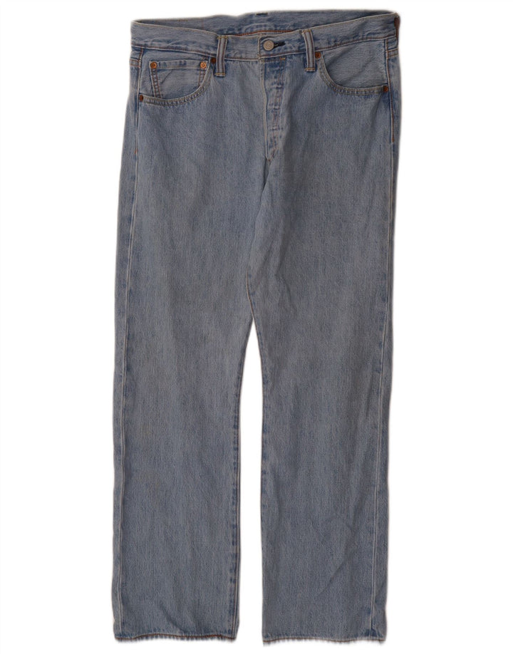 Ανδρικό τζιν Levi's Straight W34 L30 Blue Cotton