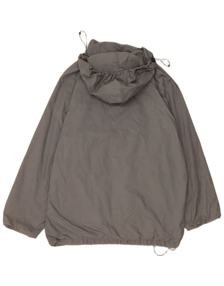 Ανδρικό μπουφάν βροχής με κουκούλα Champion UK 38 Medium Grey