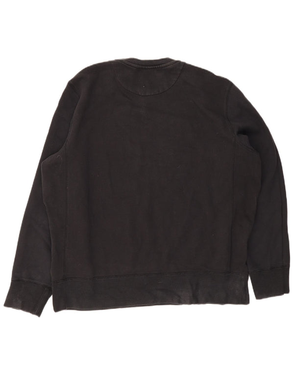 Ανδρικό γραφικό φούτερ Nike Jumper UK 46/48 XL Μαύρο βαμβακερό