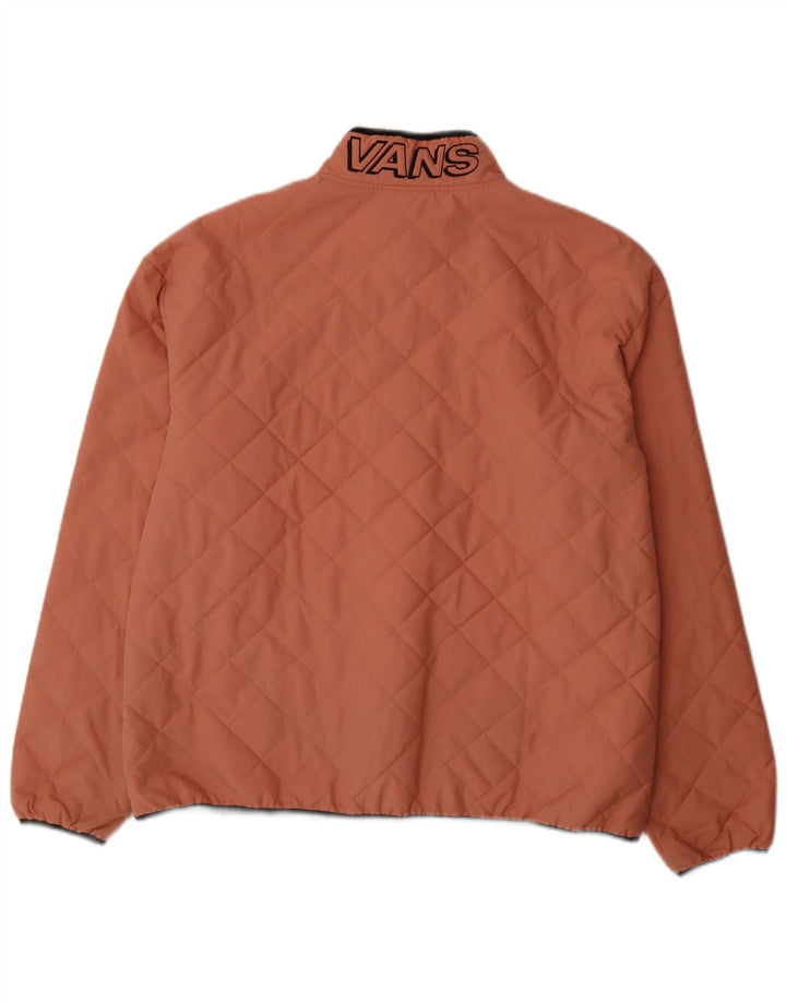 Vans Γυναικείο Πουλόβερ Καπιτονέ μπουφάν UK 42 XL Ροζ Πολυεστέρας