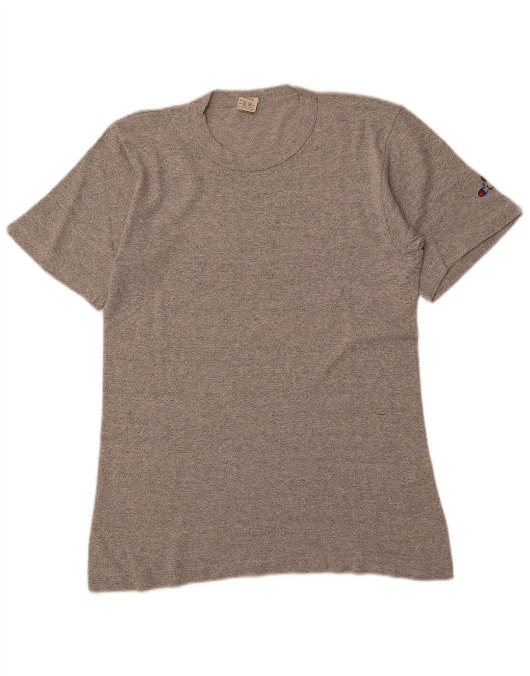 Ανδρικό T-Shirt CHAMPION Τοπ μεσαίο γκρι βαμβακερό