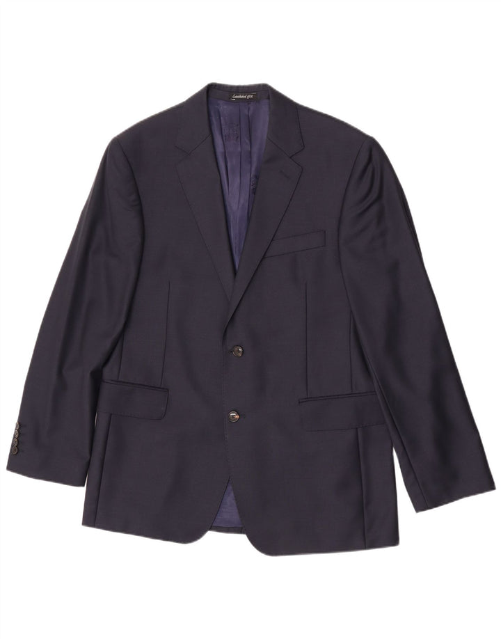 Austin Reed Ανδρικό σακάκι με 2 κουμπιά UK 42 XL Navy Blue Wool