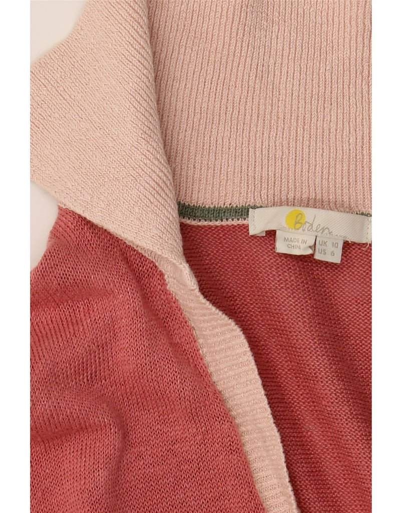 BODEN Womens Oversized Polo Neck Jumper Sweater UK 10 Small Red Vintage Boden and Second-Hand Boden from Messina Hembry 