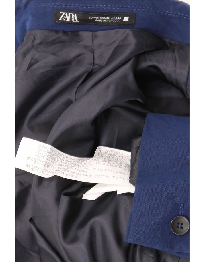 Zara Ανδρικό σακάκι μπλέιζερ με 2 κουμπιά EU 44 XS Navy Blue