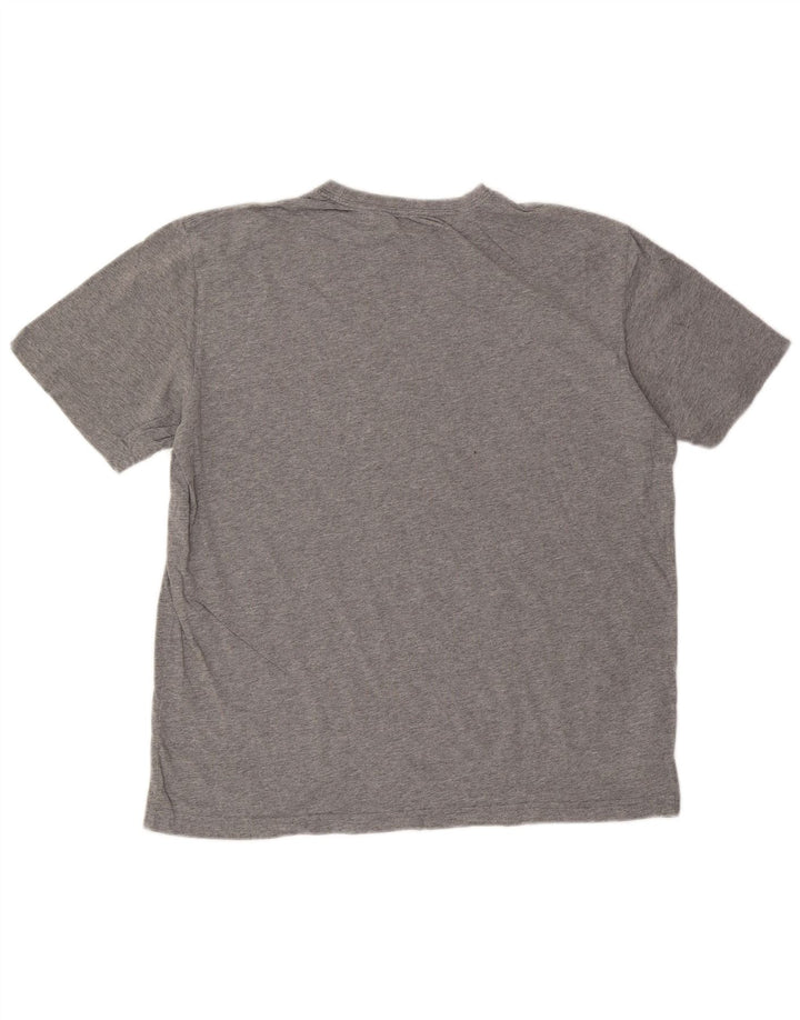 DOCKERS Ανδρικό T-Shirt Top μεγάλο γκρι βαμβακερό