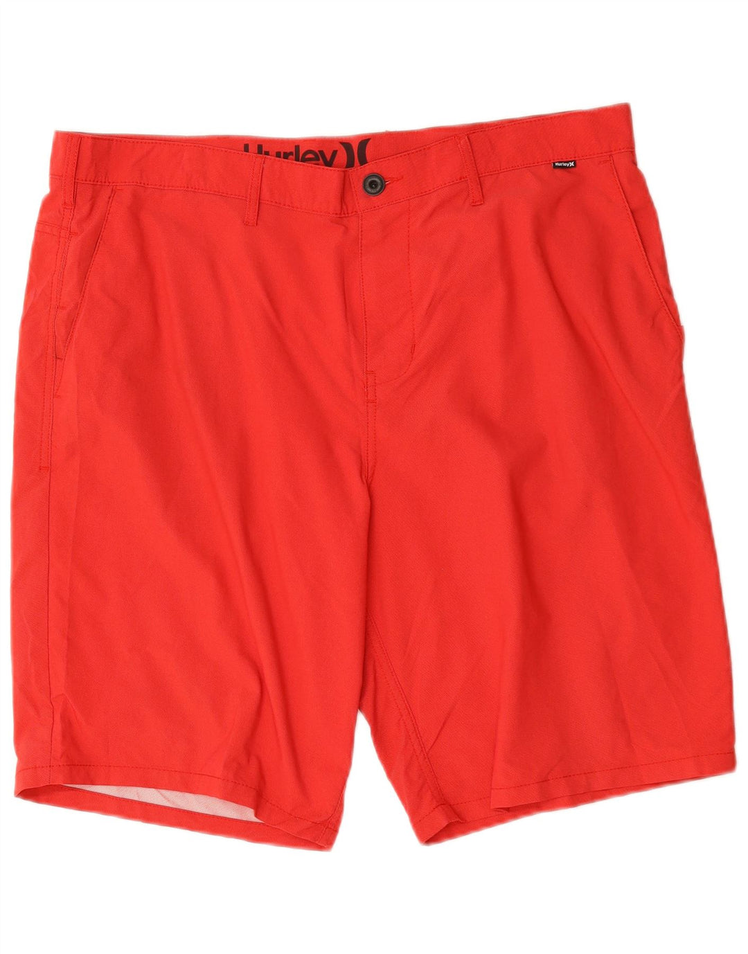 Ανδρικό σορτς Chino Hurley W38 XL κόκκινο πολυεστέρα