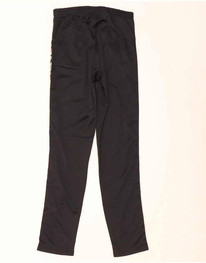 Παντελόνι αθλητικής φόρμας Fila Boys Graphic 13-14 Years Black Polyester