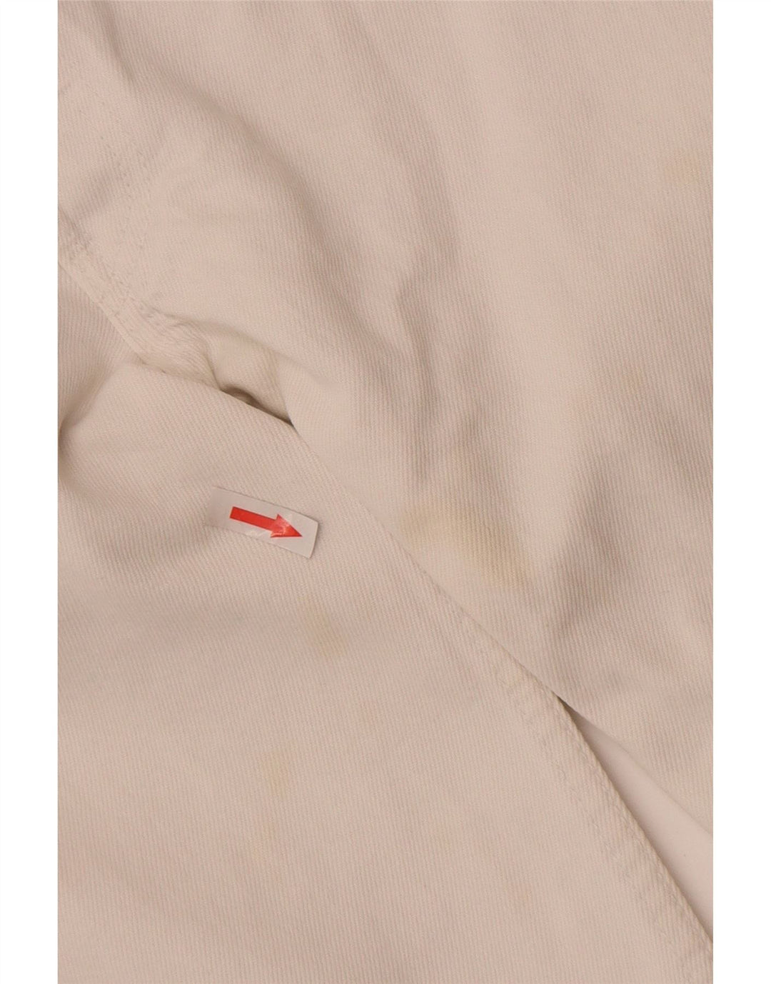 Levi's Womens 501 Straight Jeans W28 L32 Λευκό βαμβακερό