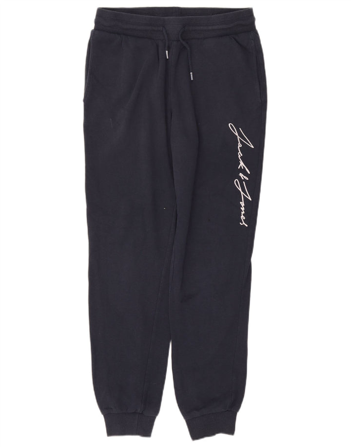 Jack & Jones Ανδρική φόρμα γυμναστικής γραφικά Joggers Medium Navy Blue