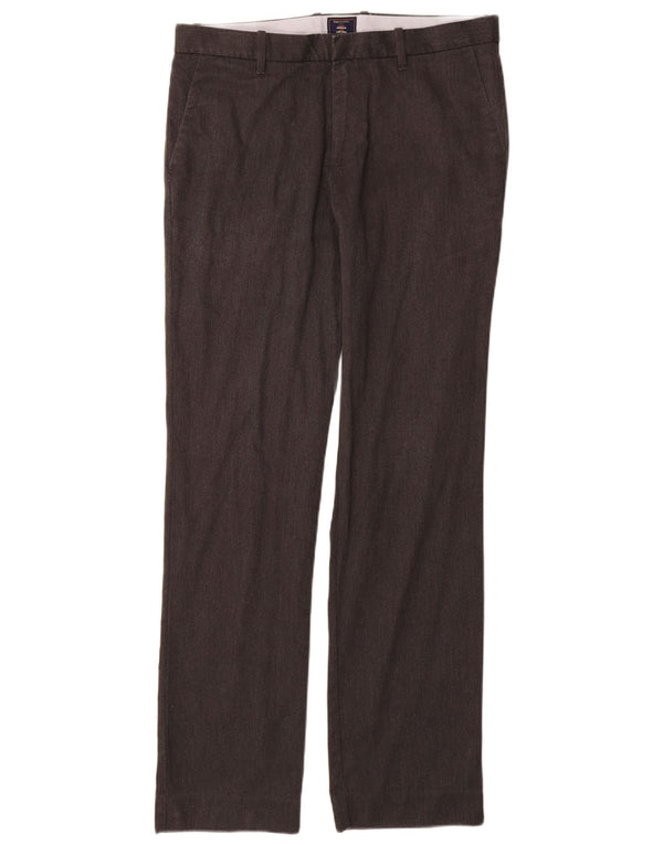 Gap Ανδρικό ίσιο παντελόνι Chino W33 L34 Γκρι βαμβακερό