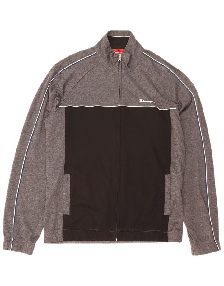 Ανδρική φόρμα CHAMPION Top Jacket XL Grey Colourblock Polyester