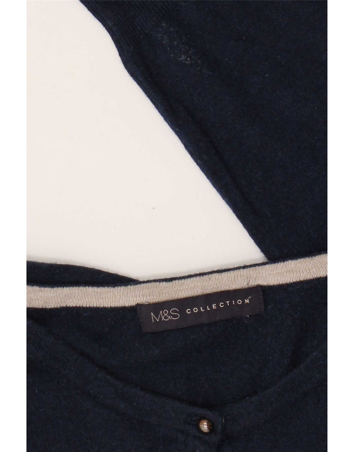 Marks & Spencer Γυναικεία ζακέτα πουλόβερ UK 16 Large Navy Blue