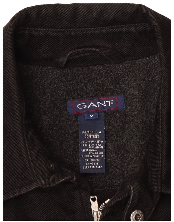 Ανδρικό GANT Bomber Jacket UK 38 Medium Black Cotton