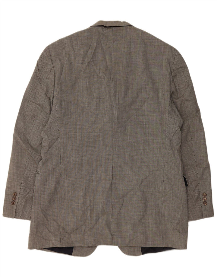 Tommy Hilfiger Ανδρικό σακάκι 3 κουμπιών UK 40 Large Grey Houndstooth